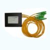 1 4 plc fiber optic splitter abs package sc apc connector for fttx networks